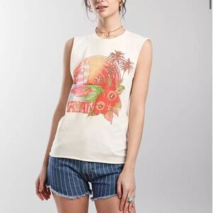 American Highway Hawaii Graphic Muscle Tee